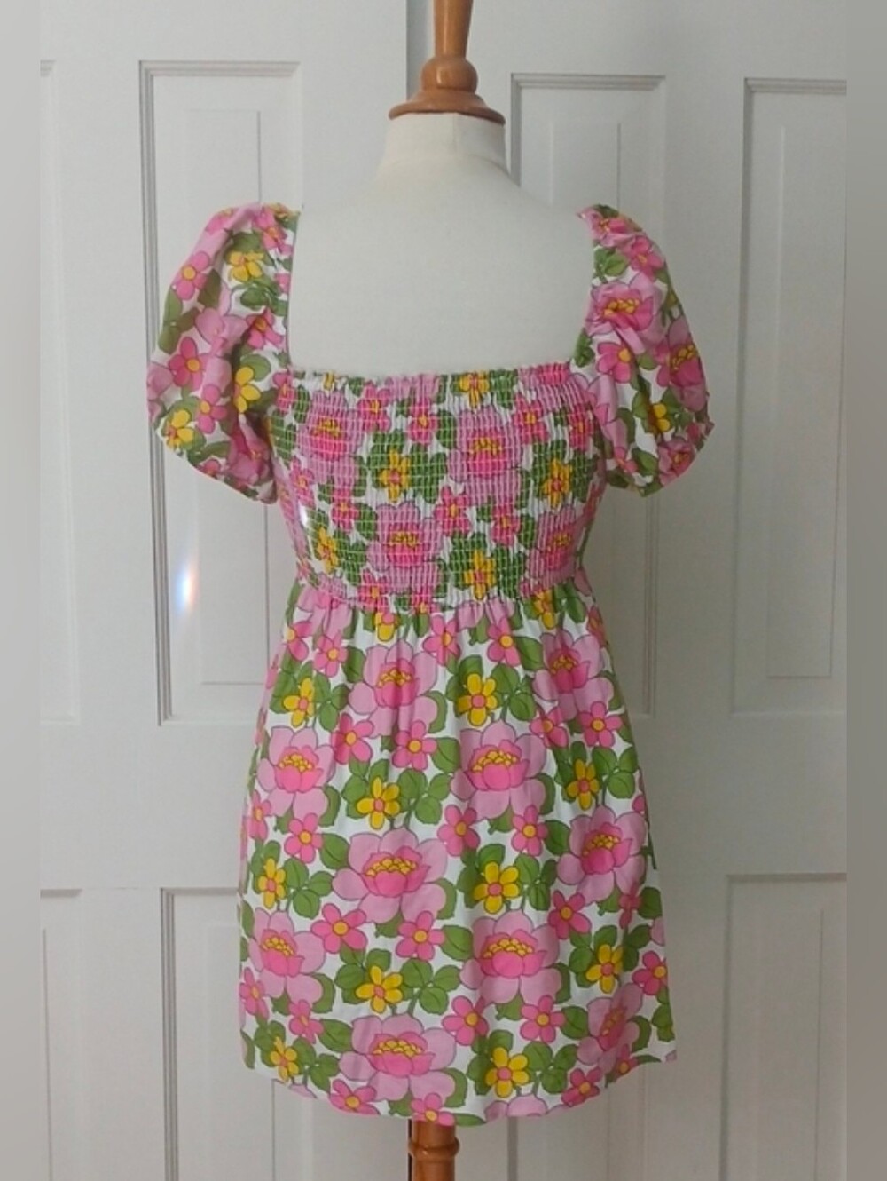 Show Me Your MuMu Bixby Mini Dress Fresh Floral - Picture 3 of 6